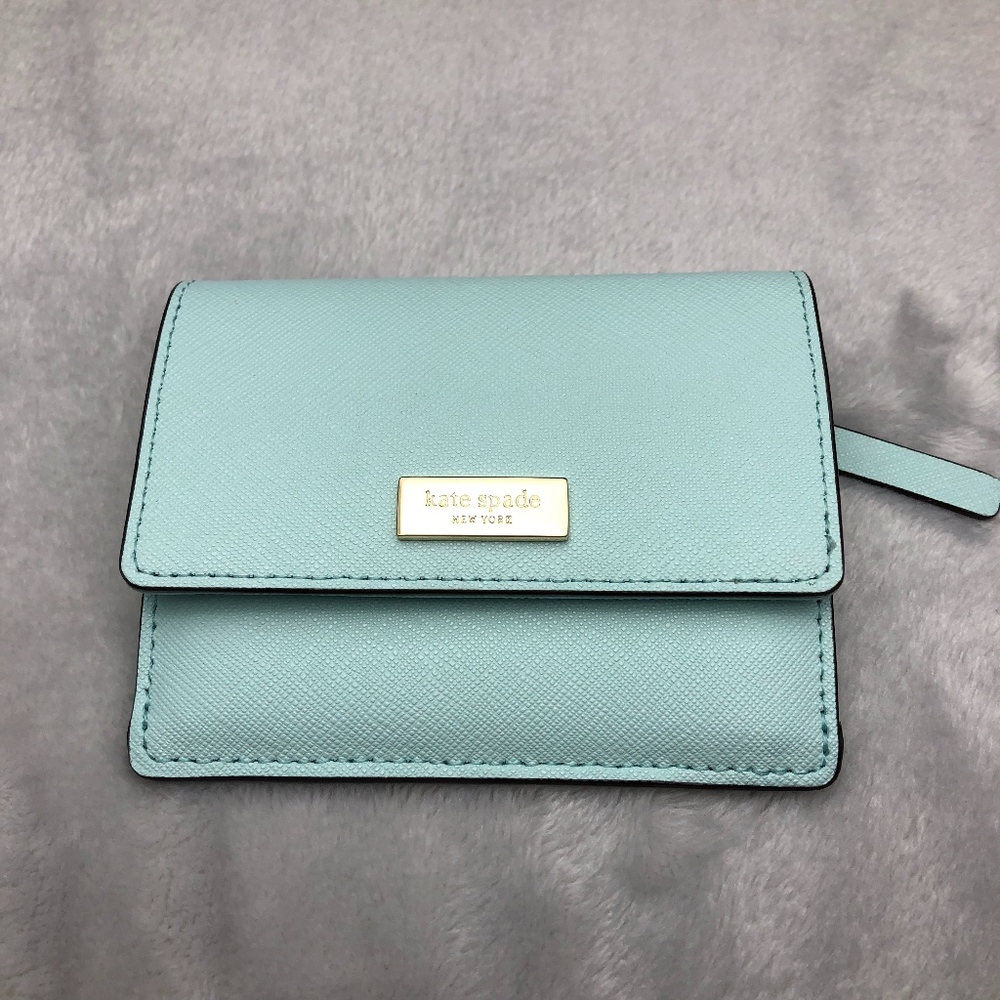 Kate Spade Newbury Lane Petty Wallet - Grace Blue